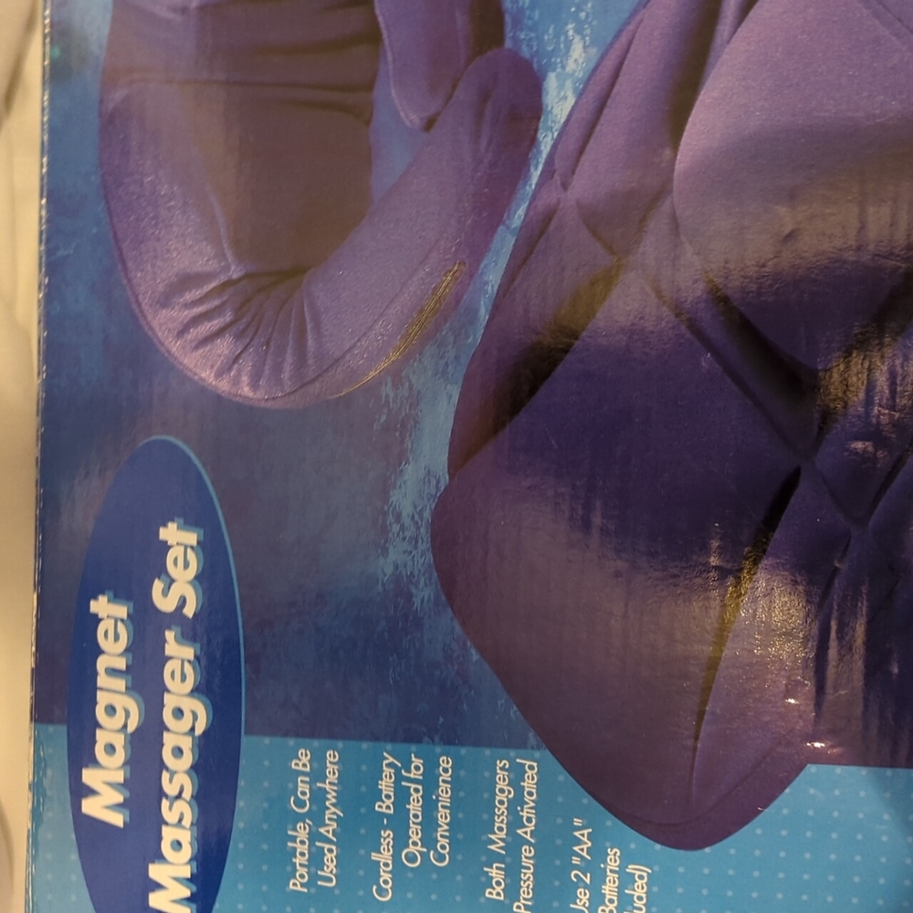 Magnet Massager set Neck and Back or legs